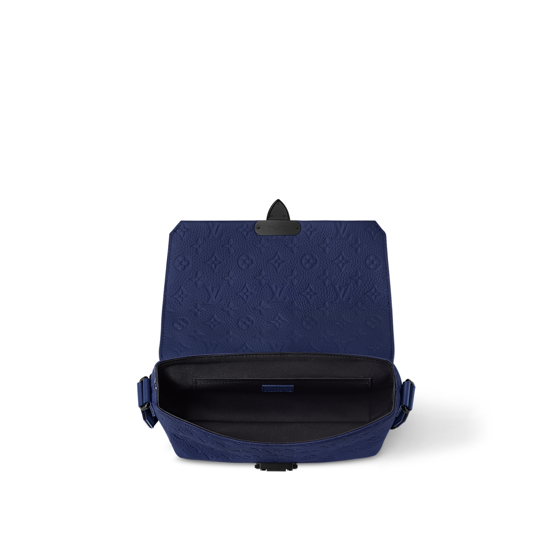 Sac messenger S-Cape - LV - Bleu nuit