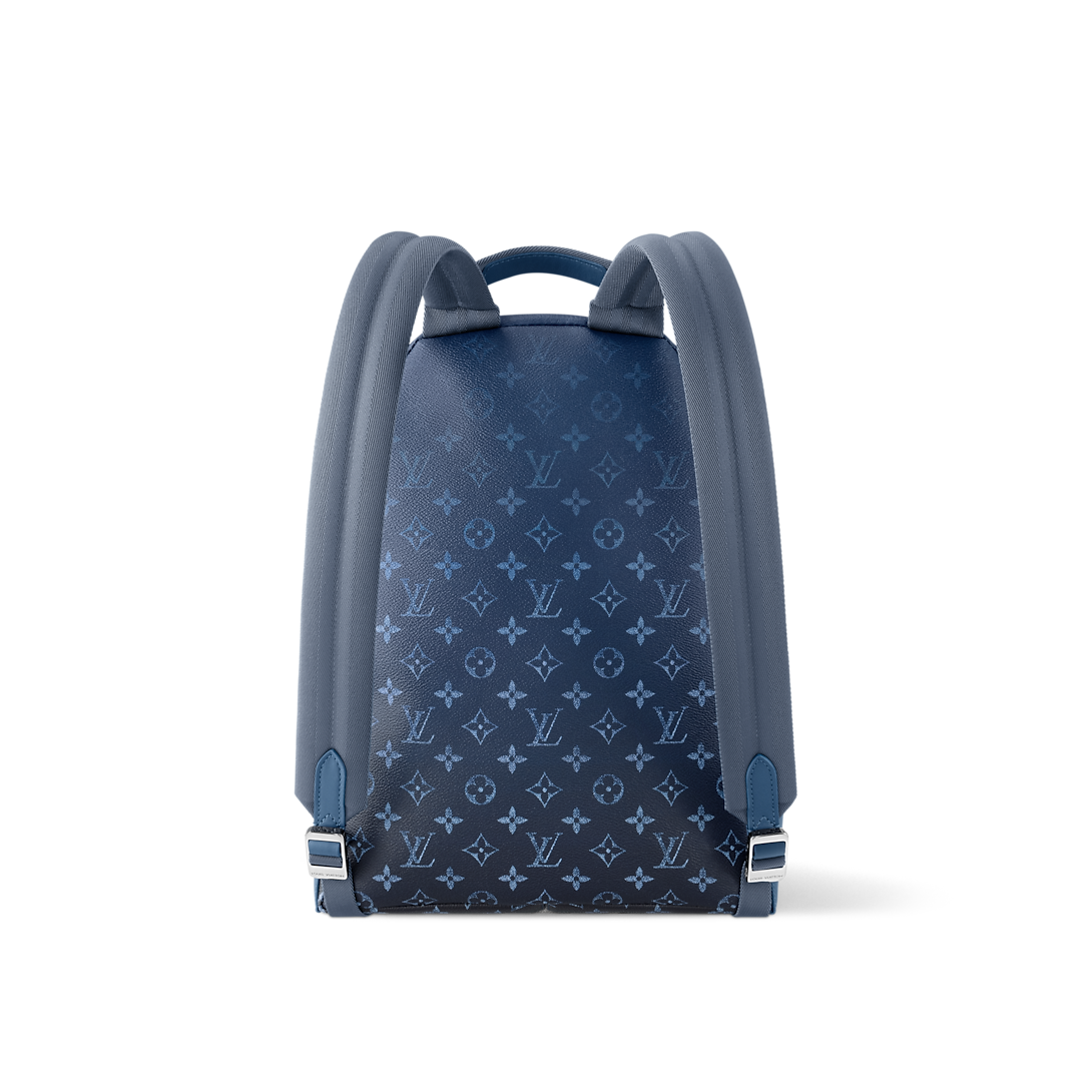 Sac à dos Discovery PM Toile Monogram - LV - Bleu Noir