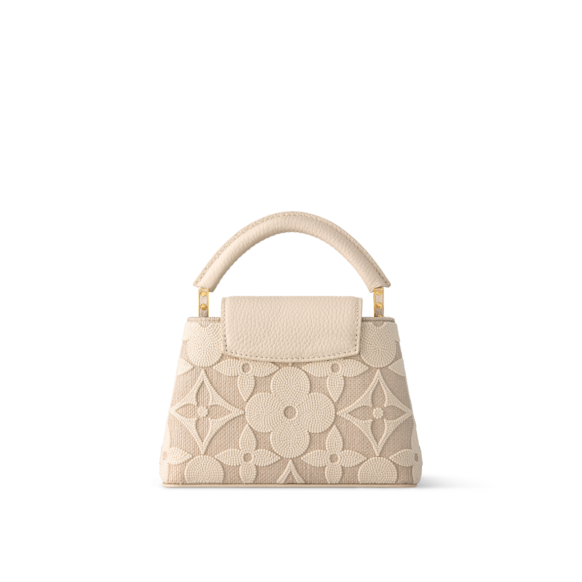 Sac Capucines Mini - LV - Blanc cassé