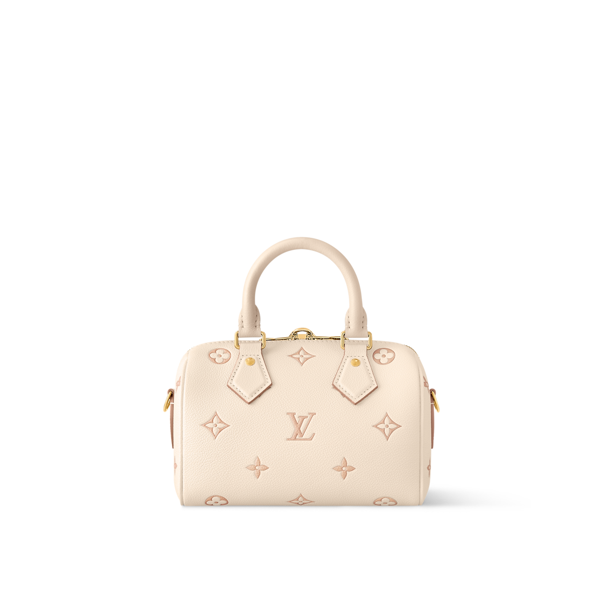 Sac Speedy Bandoulière 20 - LV - Blanc/Rose