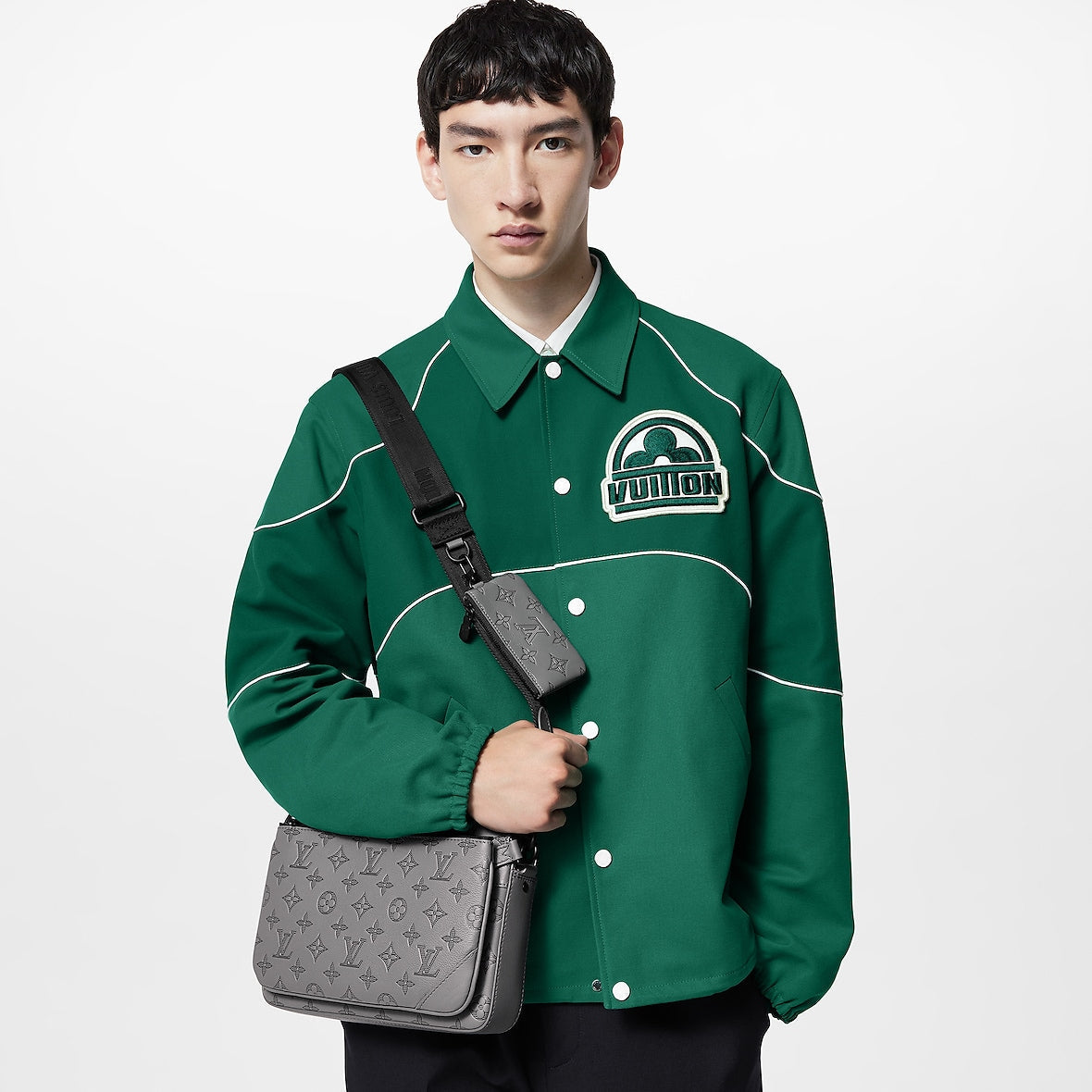 Sac Trio Messenger - LV - Gris