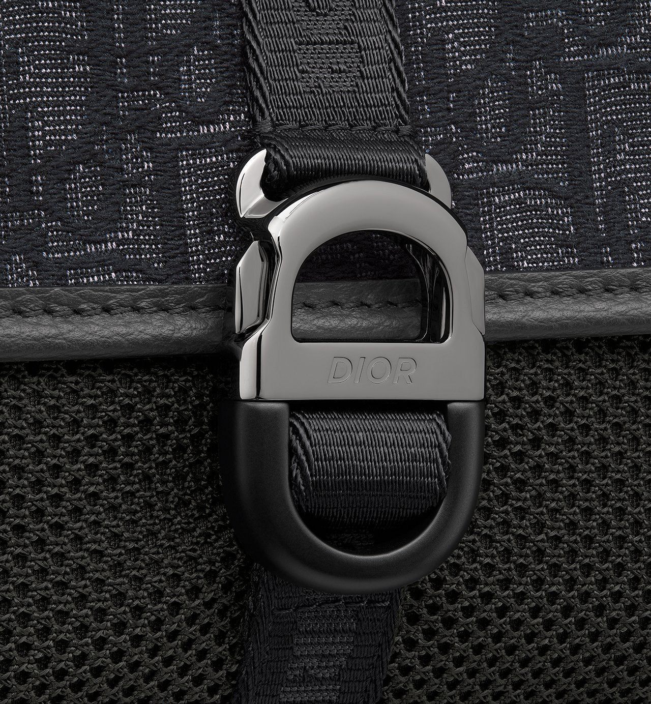 Mini sac bandoulière Dior 8 Noir