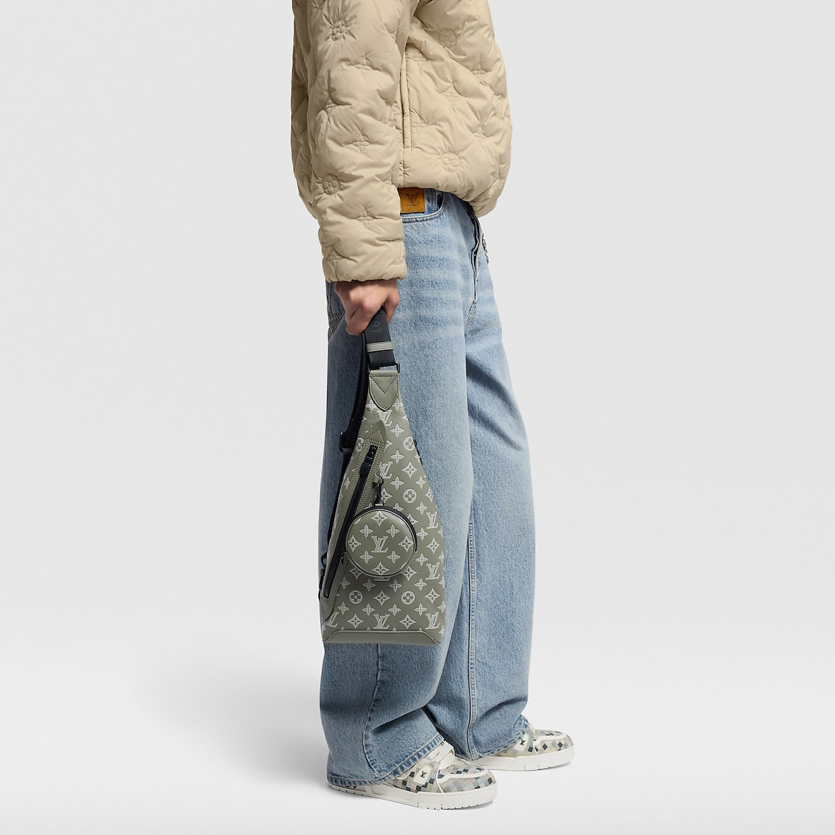 Sac Sling Duo - LV - Gris
