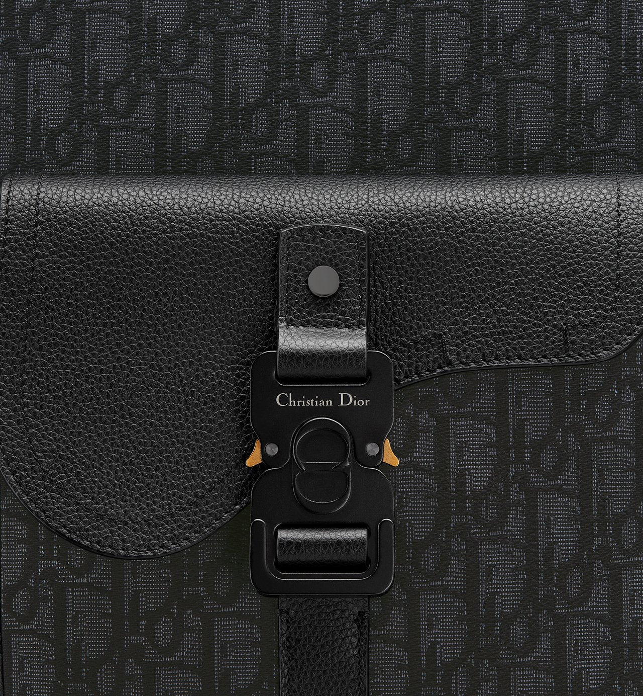 Sac à dos zippé Saddle - Dior - Noir