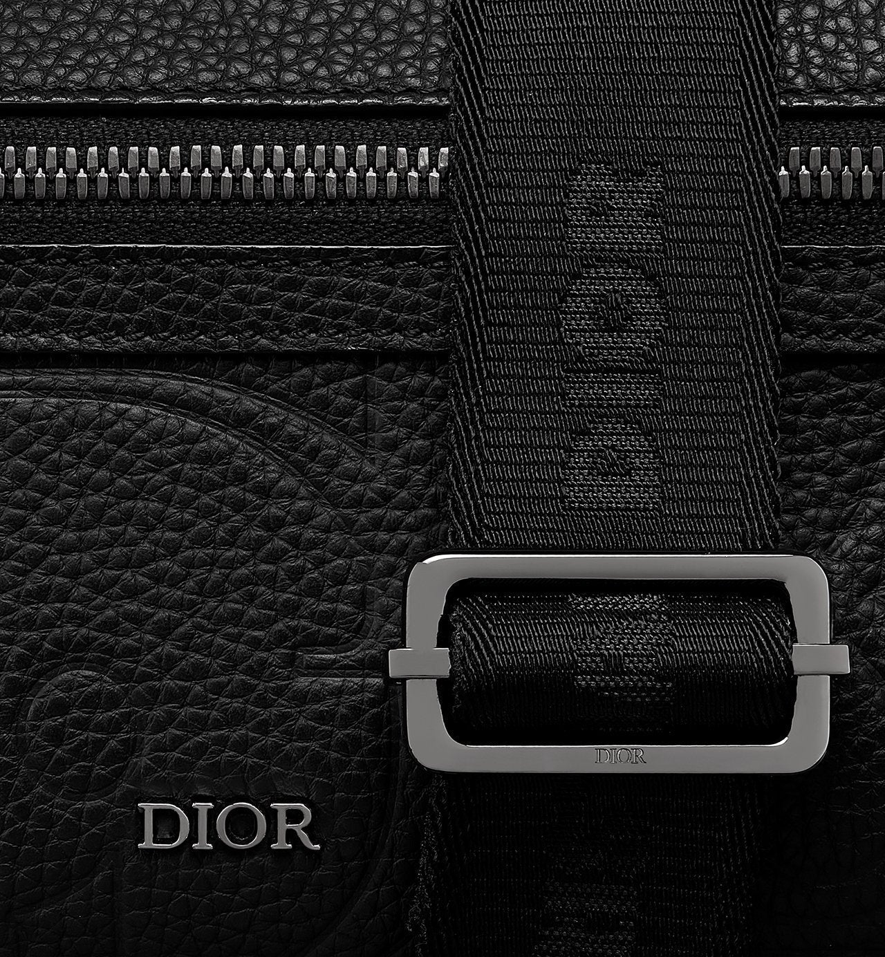 Sac Messenger zippé Rider 2.0 Dior -Noir