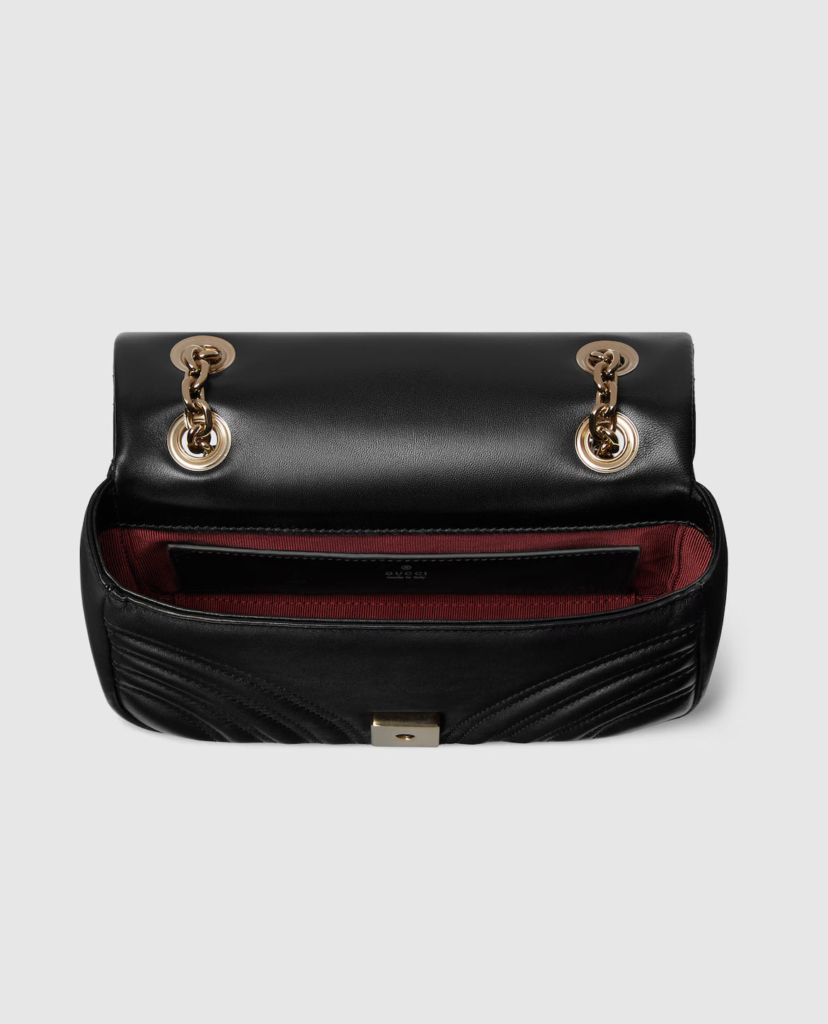 Sac à épaule GG Marmont petit format - Noir