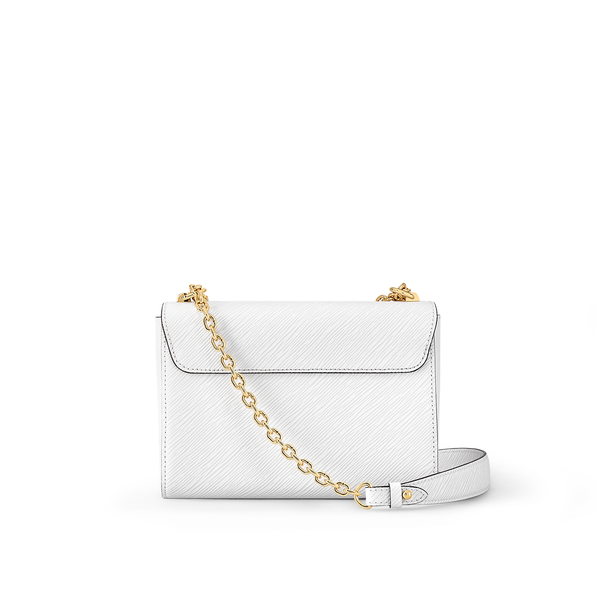 Sac Twist MM - LV - Blanc