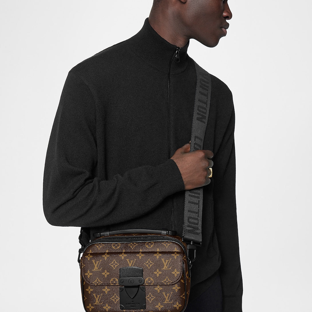 Sac messenger S Lock - LV - Marron