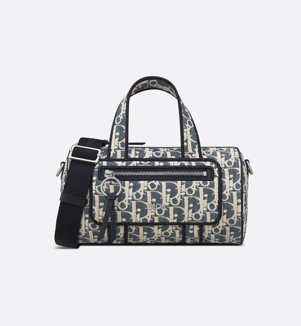 Sac Messenger zippé Dior - Blanc