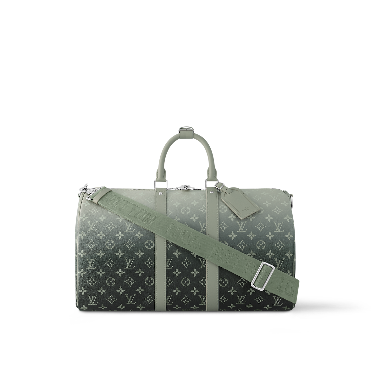 Sac Keepall Bandoulière 45 - LV - Noir Vert