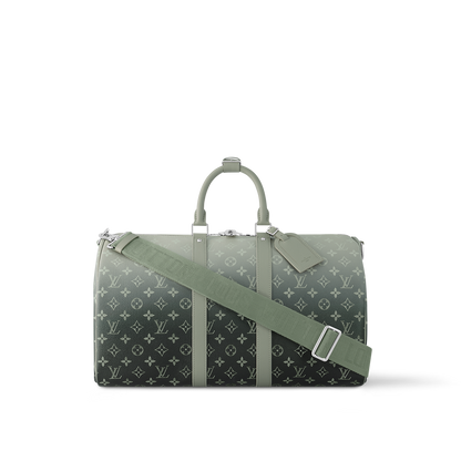 Sac Keepall Bandoulière 45 - LV - Noir Vert