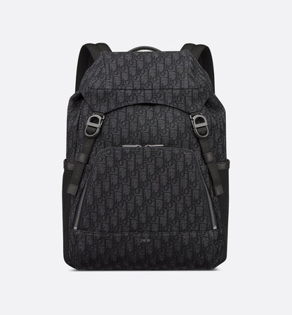 Sac à dos à rabat Dior 8 Noir