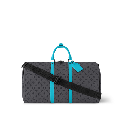 Sac Keepall Bandoulière 55 - LV - Bleu