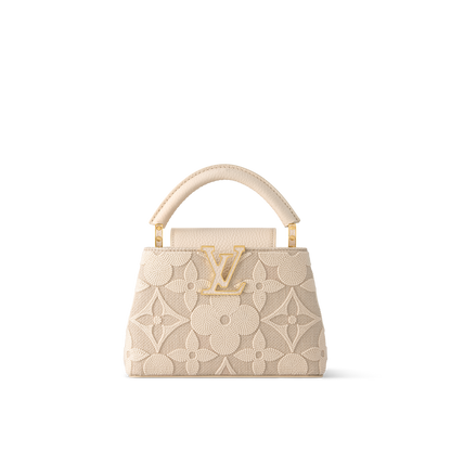 Sac Capucines Mini - LV - Blanc cassé