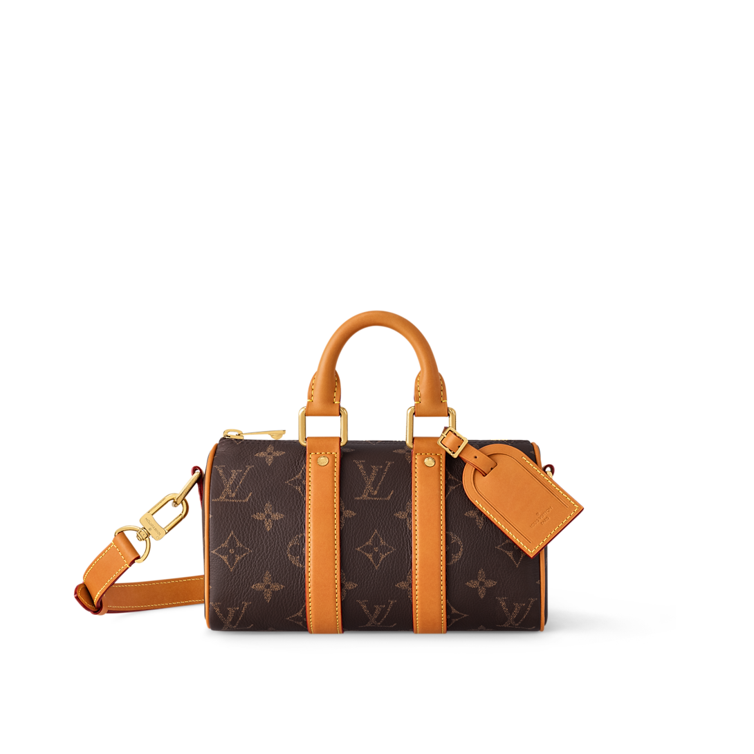 Sac Keepall Bandoulière 25 - LV - Marron Classic