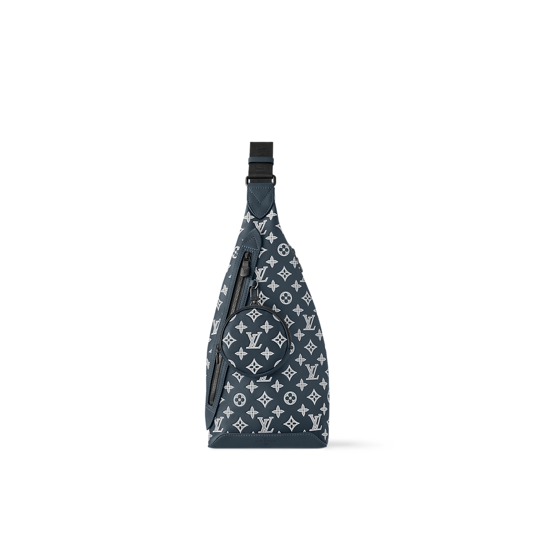 Sac sling Duo - LV - Bleu nuit