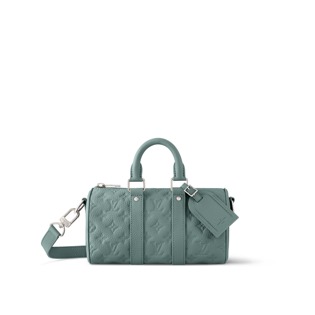Sac Keepall Bandoulière 25 - LV - Turquoise