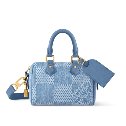 Sac Speedy Bandoulière 18 - LV - Bleu jeans
