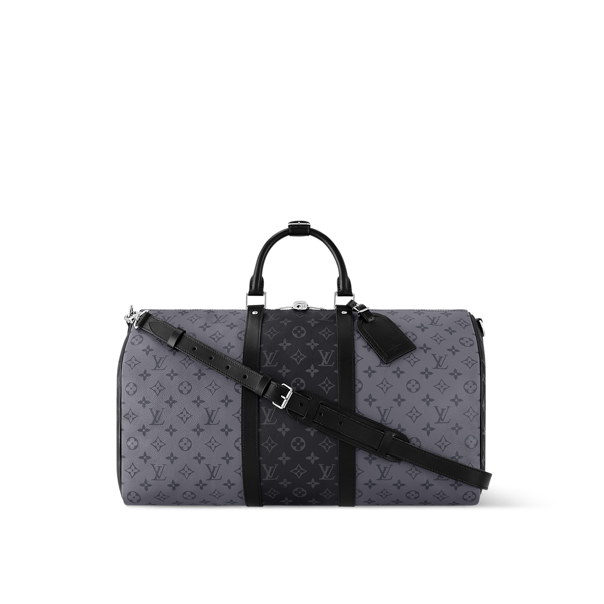 Sac Keepall Bandoulière 50 - LV - Gris