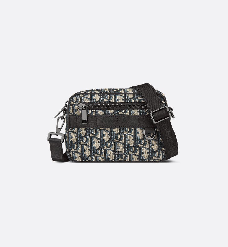 Sac bandoulière Mini Safari Dior - Beige