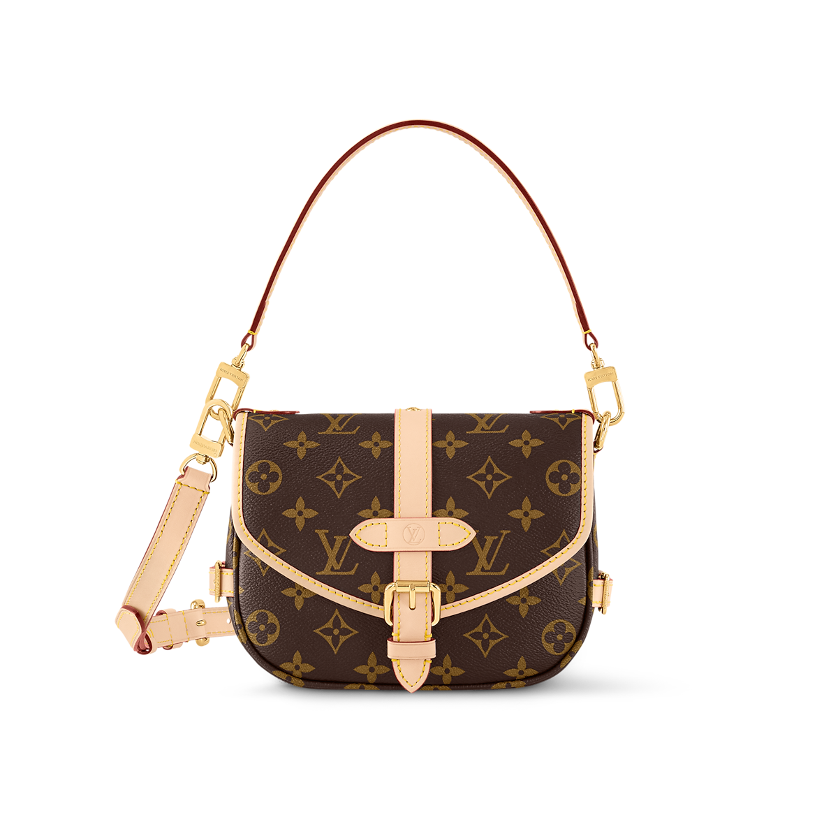 Sac Saumur BB - LV - Marron Classic