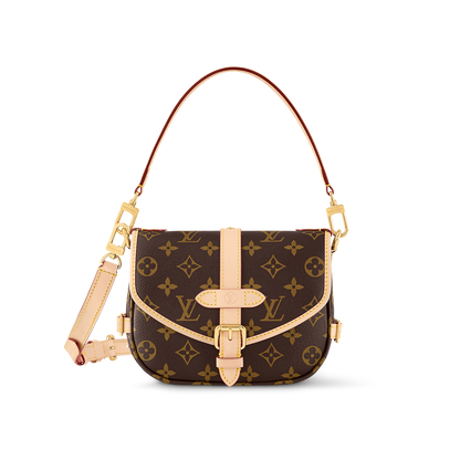 Sac Saumur BB - LV - Marron Classic