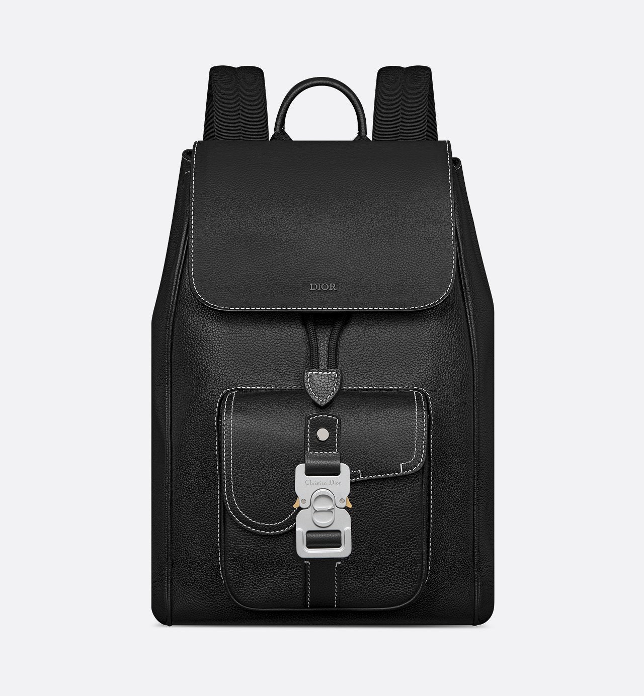 Sac à dos à rabat Saddle - Dior - Full Black