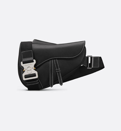 Sac Saddle Cuire Dior - Noir