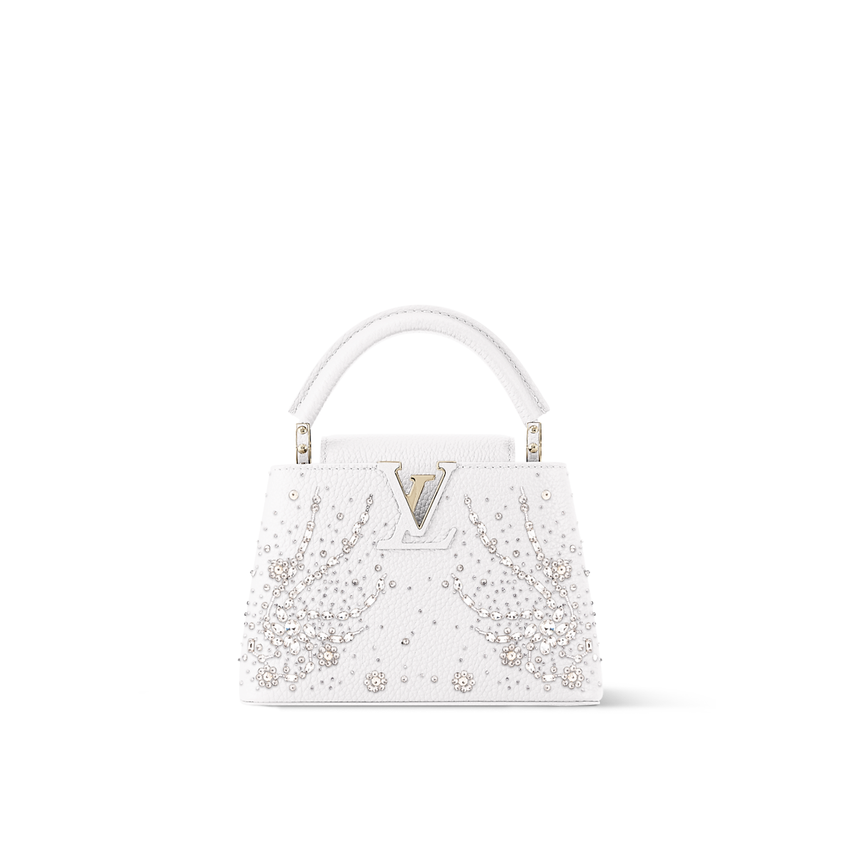Sac Capucines Mini - LV - Blanc