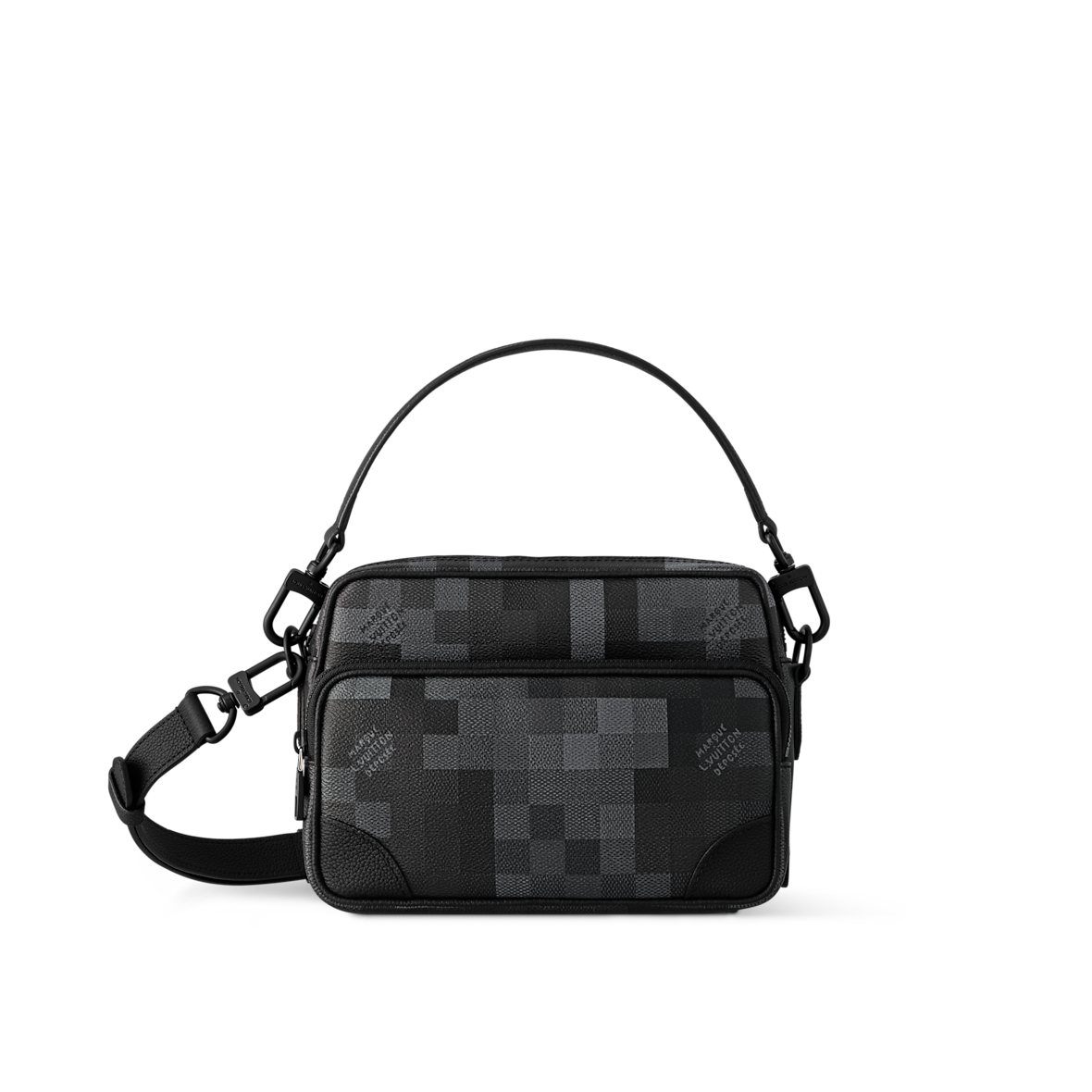Sac Nil Messenger - LV - Noir Gris carreau