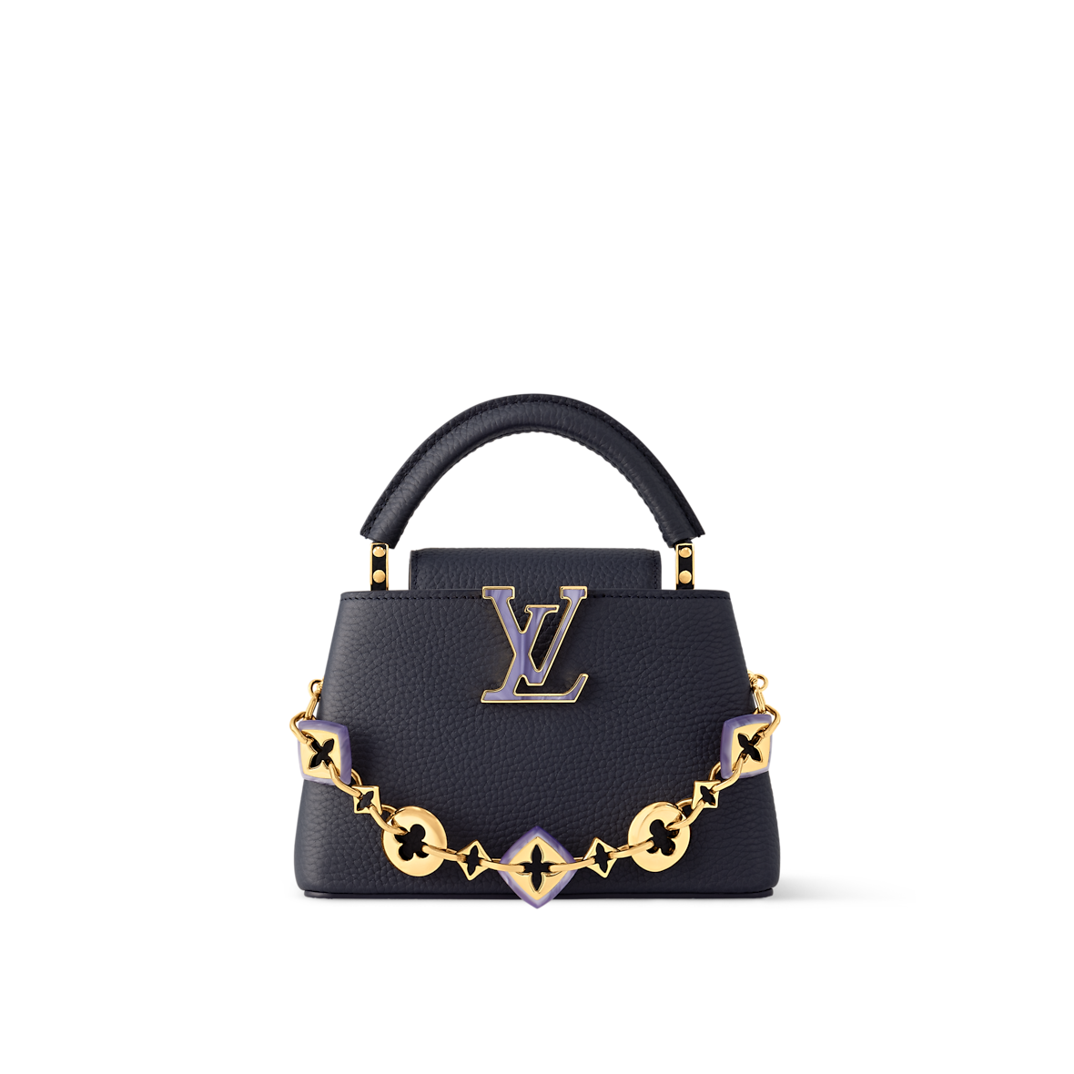 Sac Capucines Mini - LV - Noir/Doré