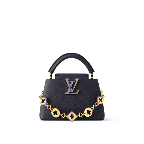 Sac Capucines Mini - LV - Noir/Doré