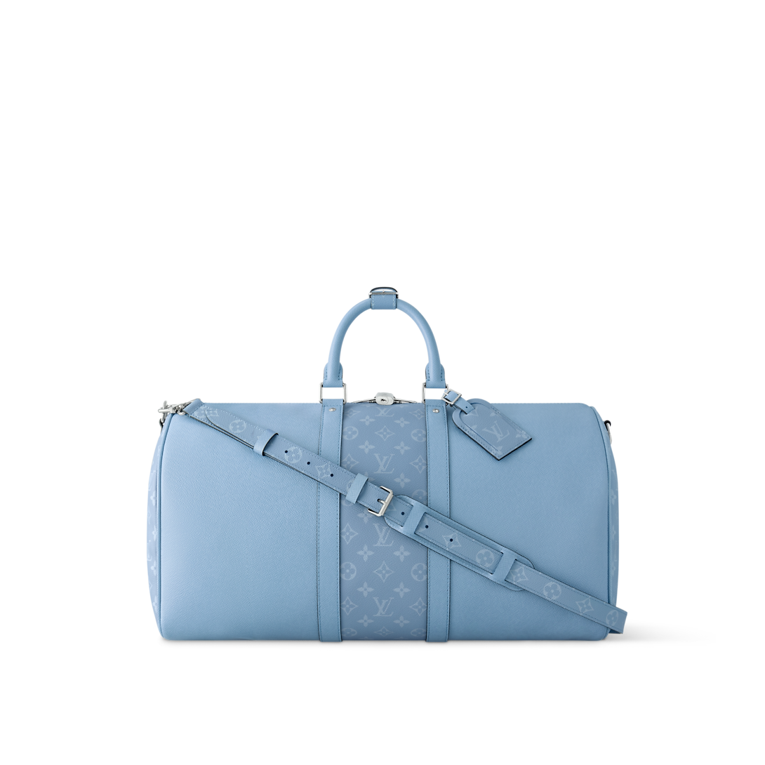 Sac Keepall Bandoulière 50 - LV - Bleu