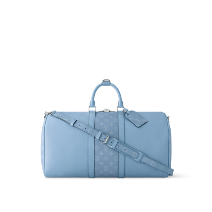 Sac Keepall Bandoulière 50 - LV - Bleu