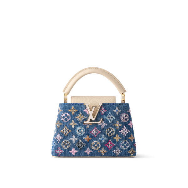 Sac Capucines Mini - LV - Bleu Multicolor
