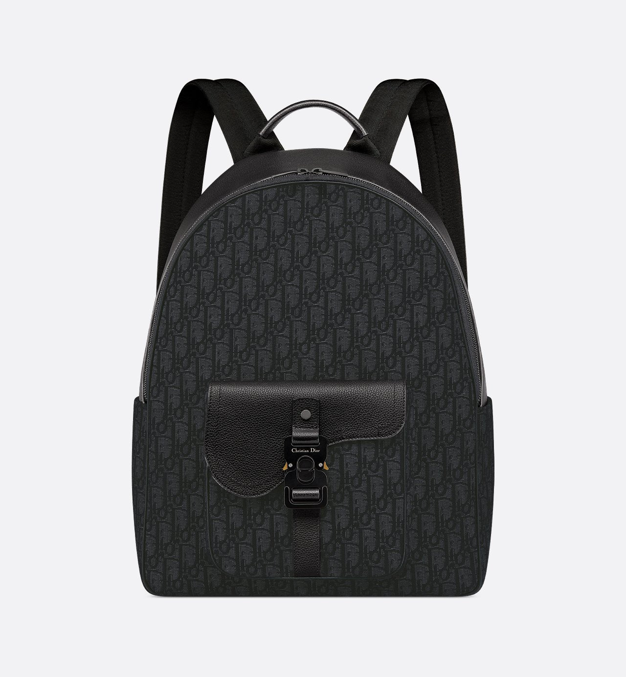 Sac à dos zippé Saddle - Dior - Noir