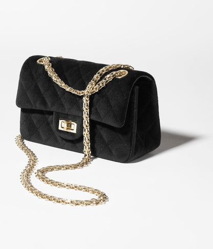 MINI SAC 2.55 CHANEL NOIR