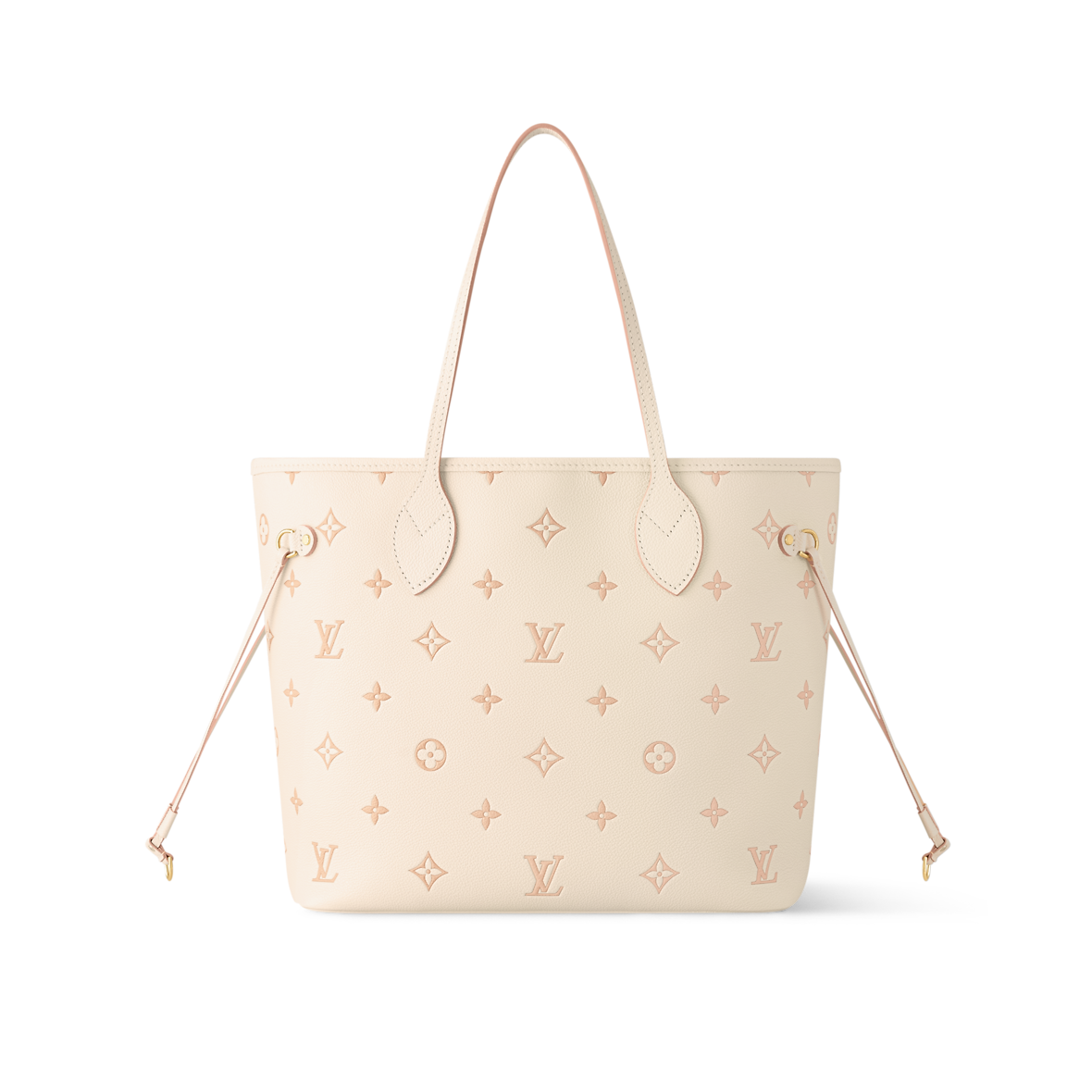 Sac Neverfull MM - LV - Beige/Rose