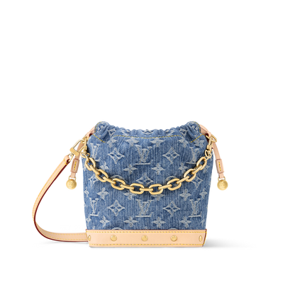 Sac Nano Noé - LV - Bleu jeans