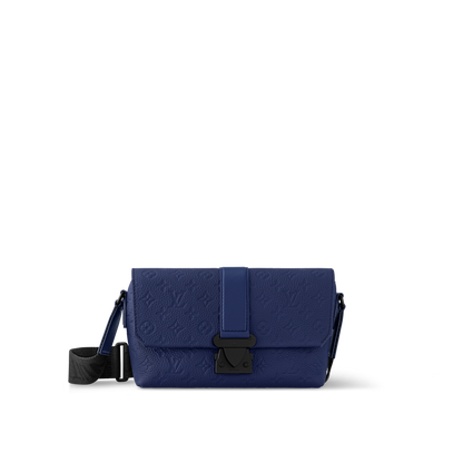 Sac messenger S-Cape - LV - Bleu nuit