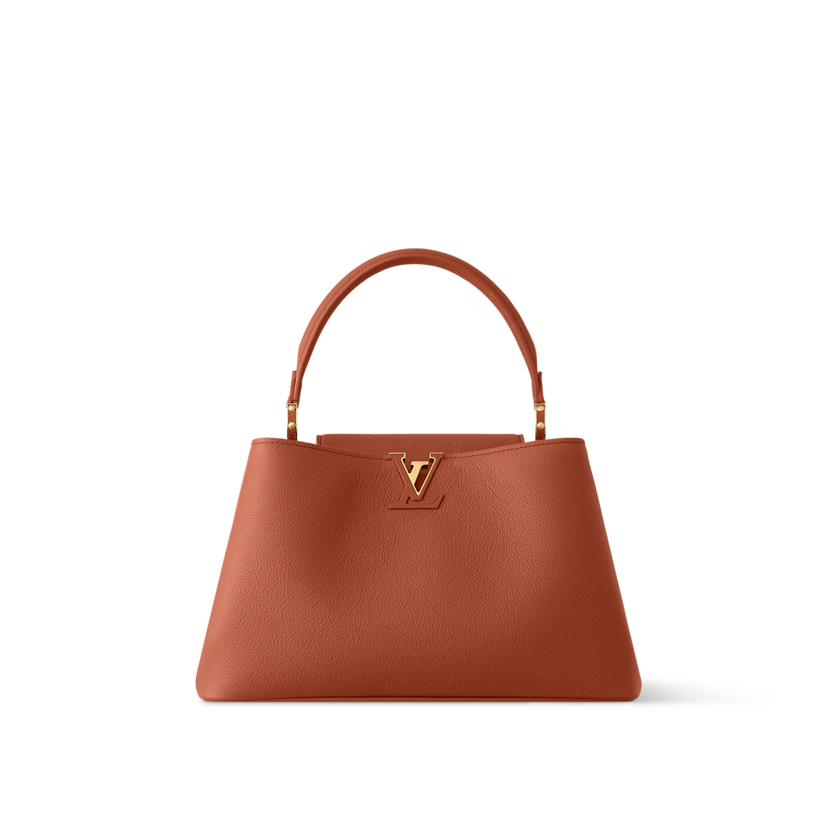 Sac Capucines MM Souple - LV - Marron terre cuite