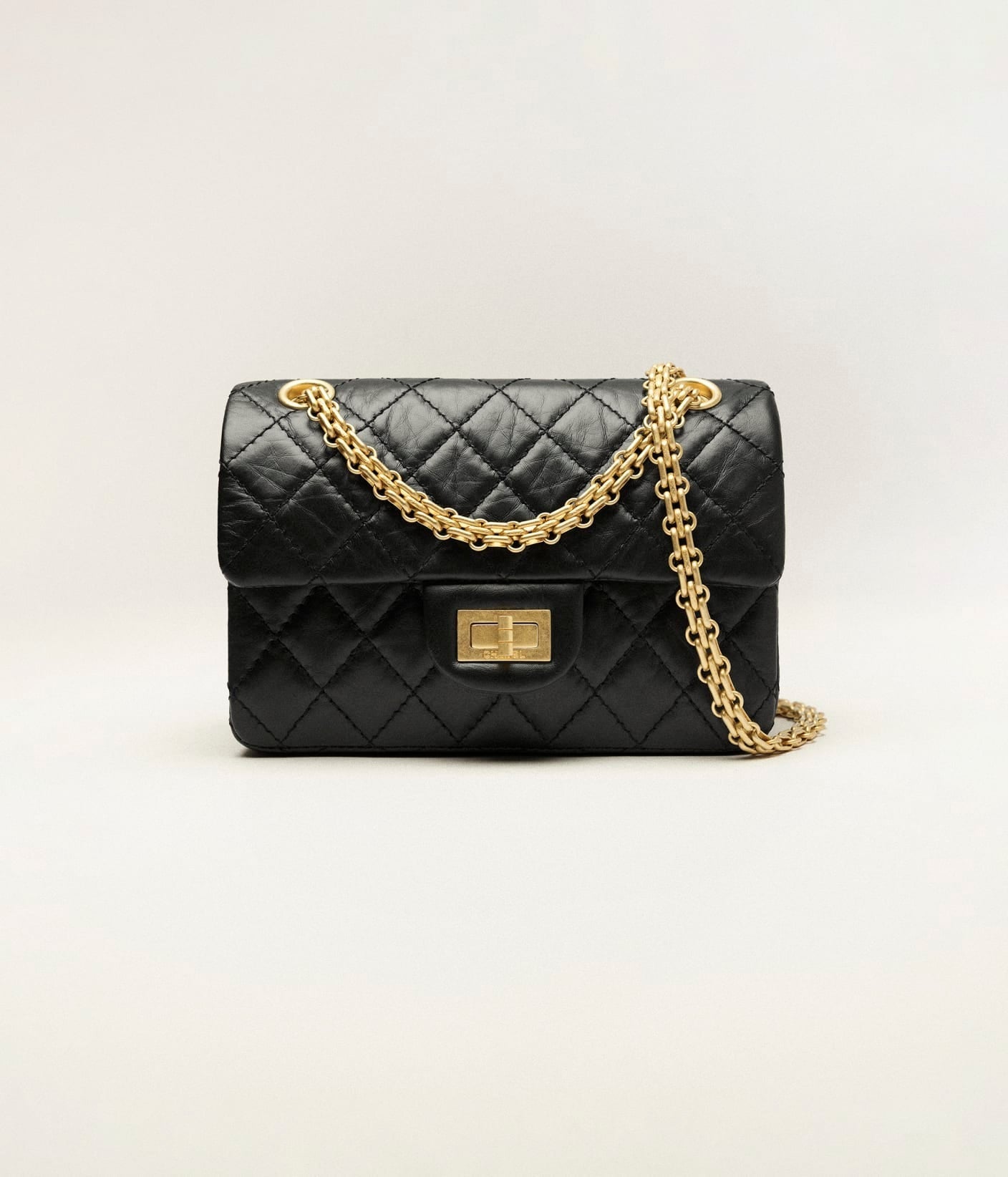 MINI SAC 2.55 CHANEL NOIR