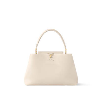 Sac Capucines MM Souple - LV - Blanc