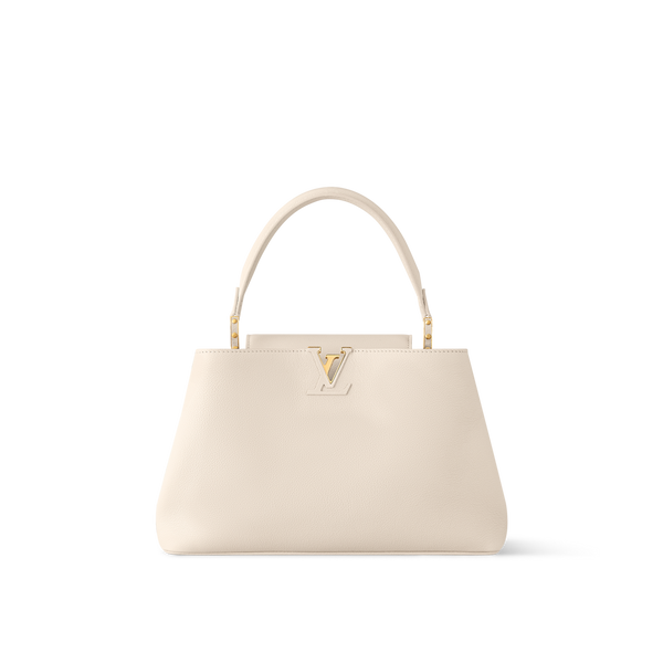 Sac Capucines MM Souple - LV - Blanc