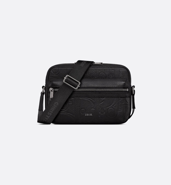 Sac Messenger zippé Rider 2.0 Dior -Noir