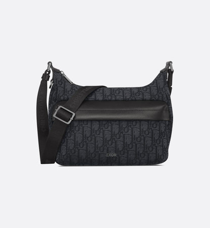 Sac Hobo Rider Soft Small Dior -  Noir