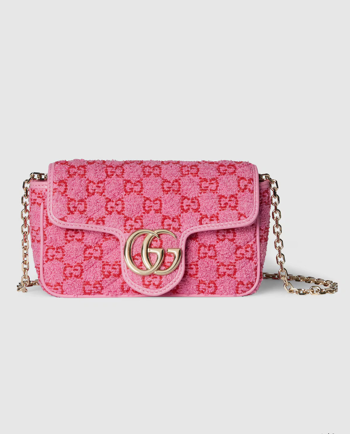 Sac à épaule GG Marmont petit format - Rose