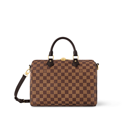 Sac Speedy Bandoulière 30 - LV - Marron clair