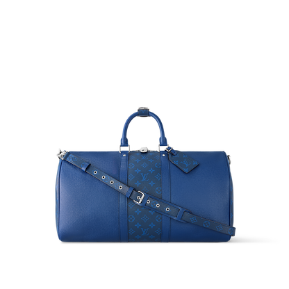 Sac Keepall Bandoulière 50 - LV - Bleu