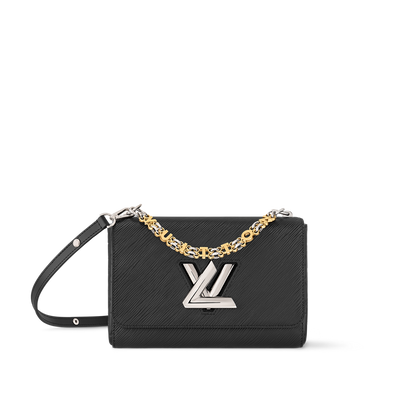 Sac Twist MM - LV - Noir